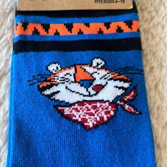 Tony The Tiger Kelloggs Cool Socks size 6-13 - Picture 3 of 16